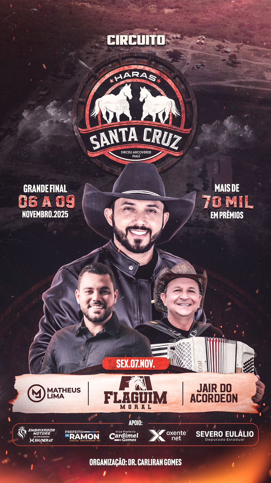 Grande Final do Circuito de vaquejada  Haras Santa Cruz